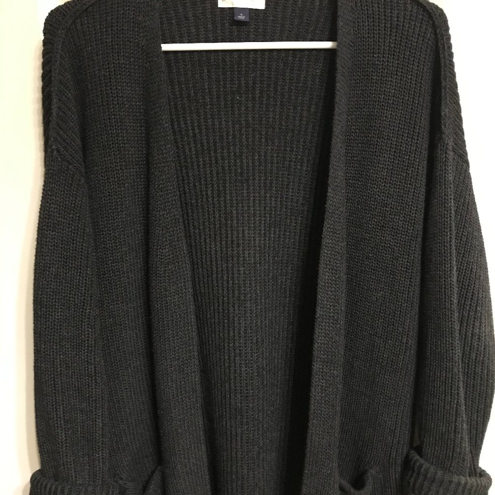 Charcoal Cardigan